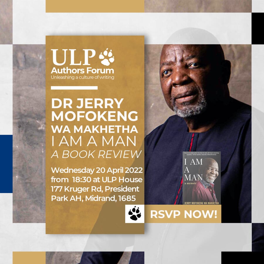 Veteran actor & Author Jerry Mofokeng wa Makhetha